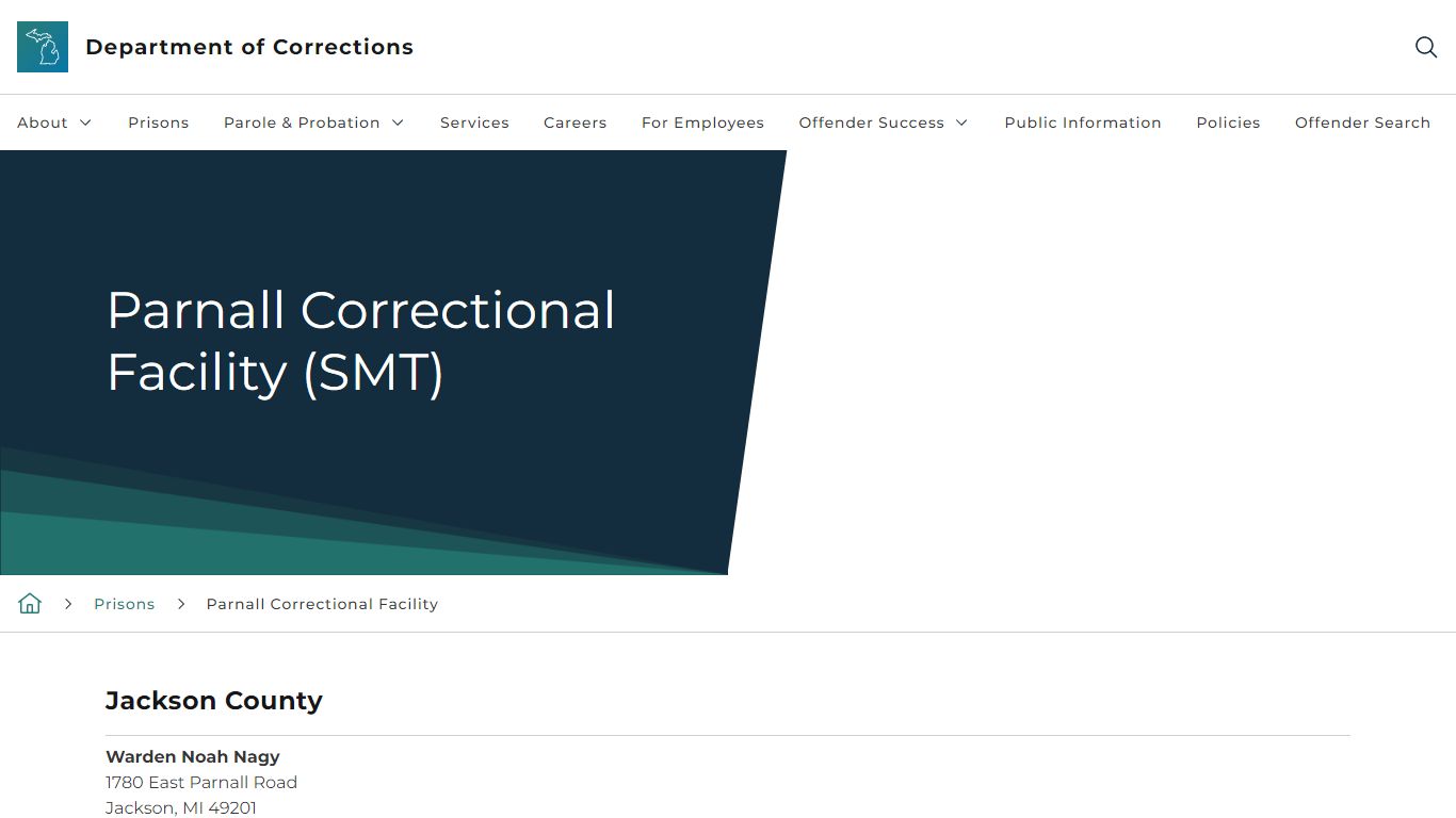 Parnall Correctional Facility (SMT) - State of Michigan